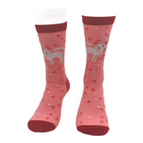 Women's I Just Want To Give You My Love Socks Funny Kitten Footwear