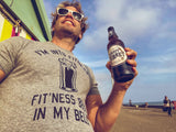 Fitness Beer In My Belly Men's Tshirt