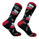 Men's Keepin It Cool Socks Funny Cold Beer Drinking Lovers Footwear