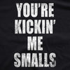 You're Kickin Me Smalls Maternity Tank Top