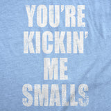 You're Kickin Me Smalls Maternity Tank Top