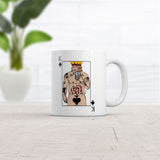 King Of Spades Mug Funny Sarcastic Playing Card Graphic Novelty Coffee Cup-11oz