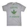 Kiss Me I'm Highrish Men's Tshirt