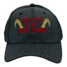 Krampus Is My Spirit Animal Hat Funny Sarcastic Christmas Graphic Novelty Cap