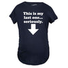 Funny Maternity T Shirts for Pregnant Women with Sarcastic Sayings Hilarious Womens Shirts For Pregnancy