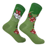 Women's Gonna Lay Under The Tree To Remind My Family I Am A Gift Socks Funny Xmas Kitten Footwear