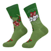 Women's Gonna Lay Under The Tree To Remind My Family I Am A Gift Socks Funny Xmas Kitten Footwear