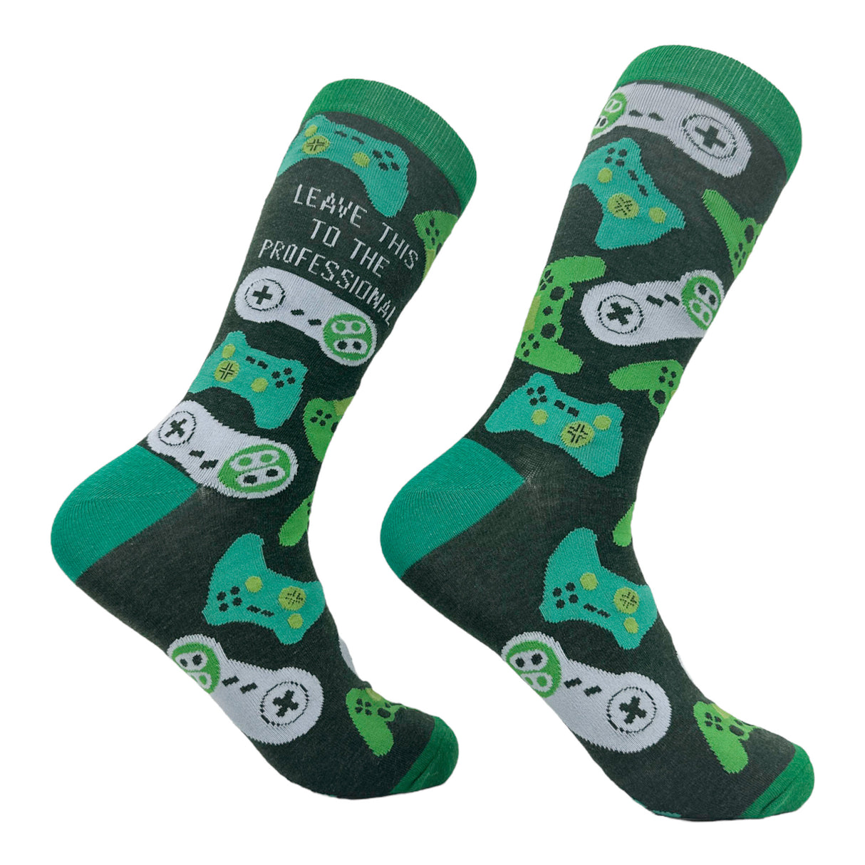 Men's I Paused My Game For This Socks Funny Nerdy Video Game Novelty Footwear