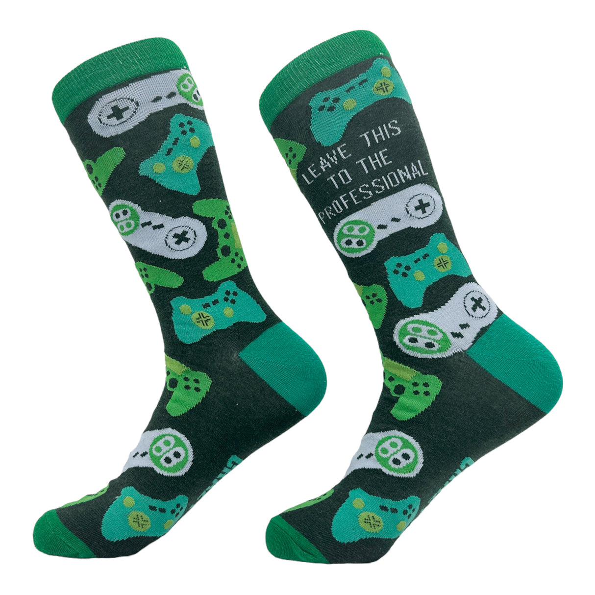 Men's I Paused My Game For This Socks Funny Nerdy Video Game Novelty Footwear