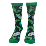 Men's I Paused My Game For This Socks Funny Nerdy Video Game Novelty Footwear