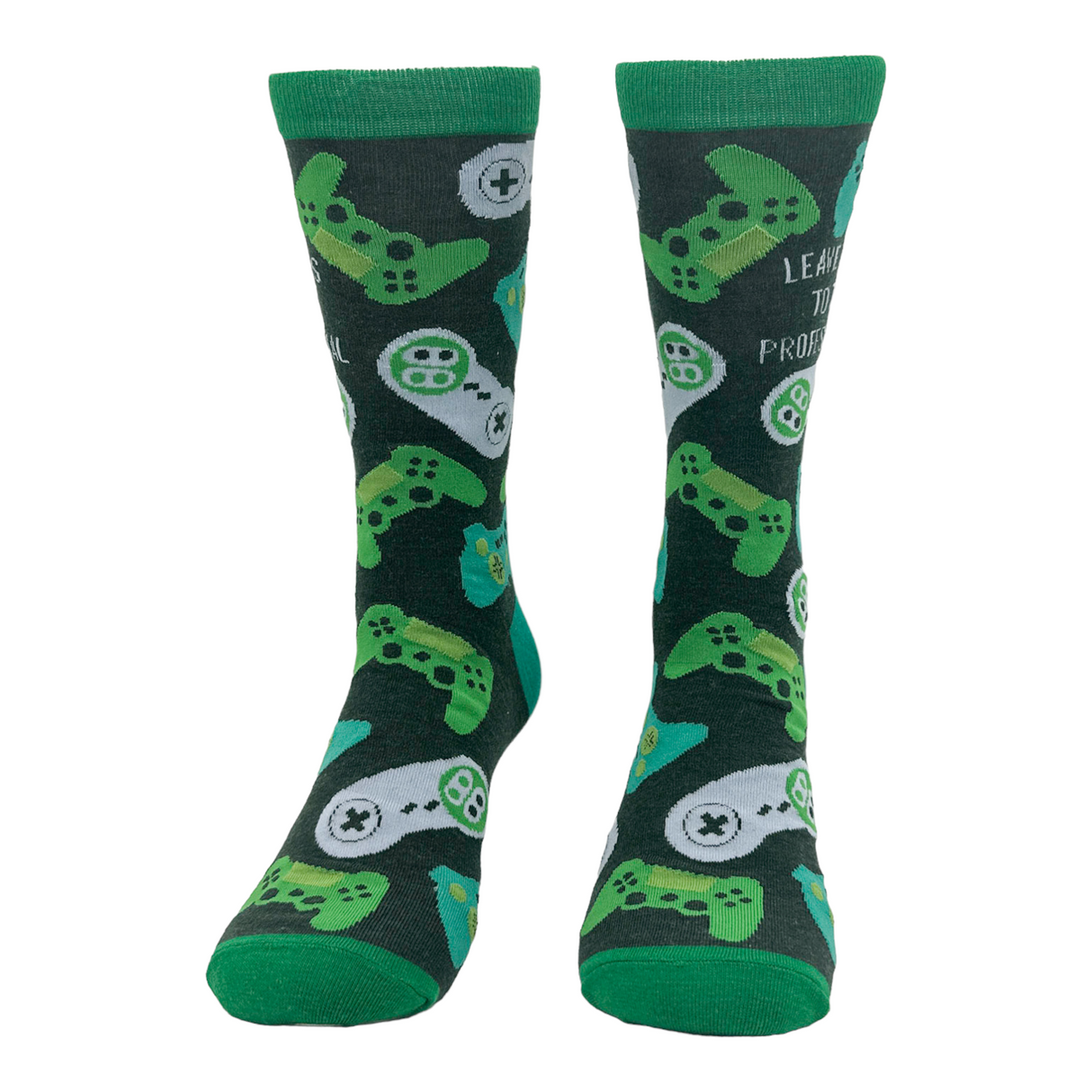 Funny Mens Video Game Socks Hilarious Gaming Footwear for Retro or Modern Gamer