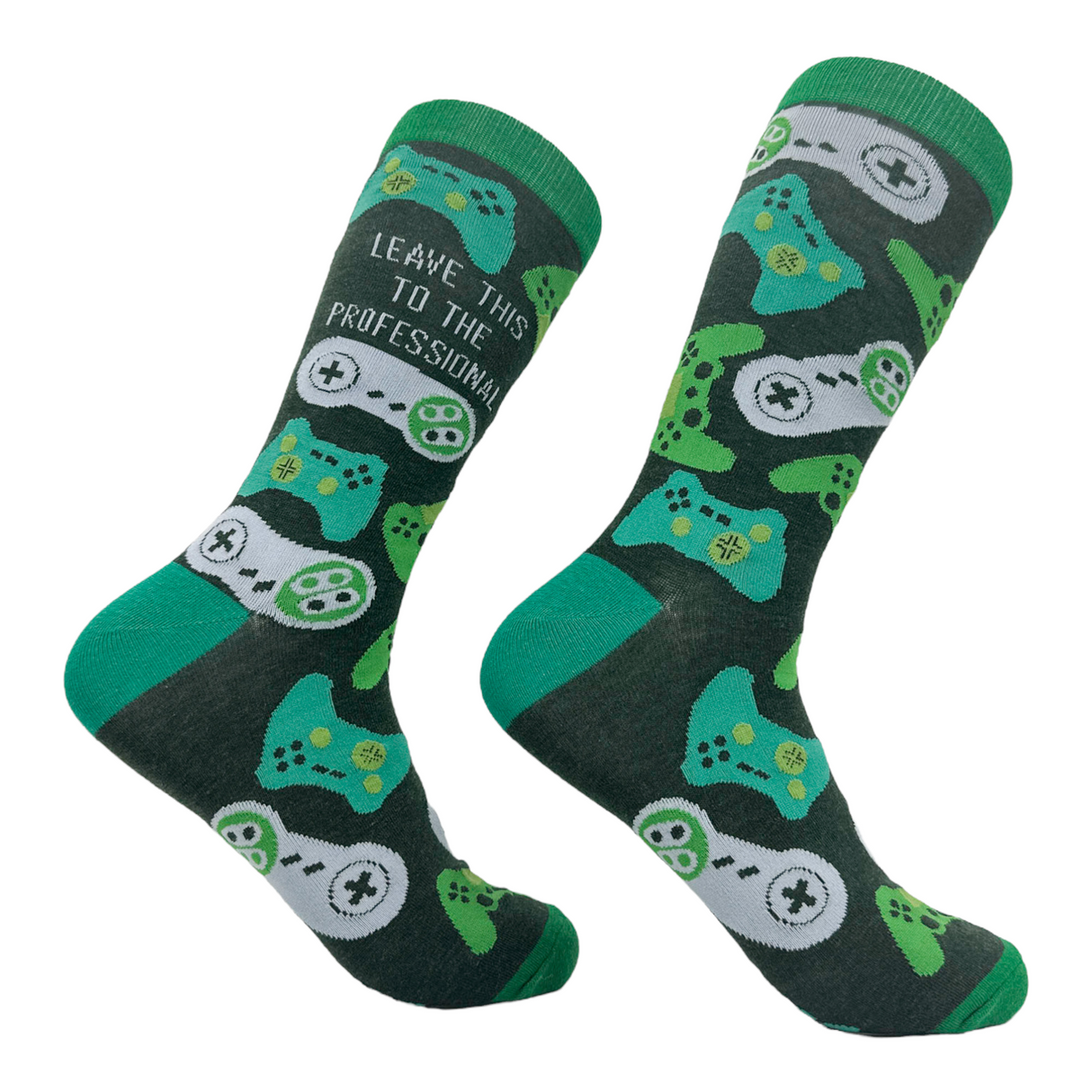 Funny Mens Video Game Socks Hilarious Gaming Footwear for Retro or Modern Gamer