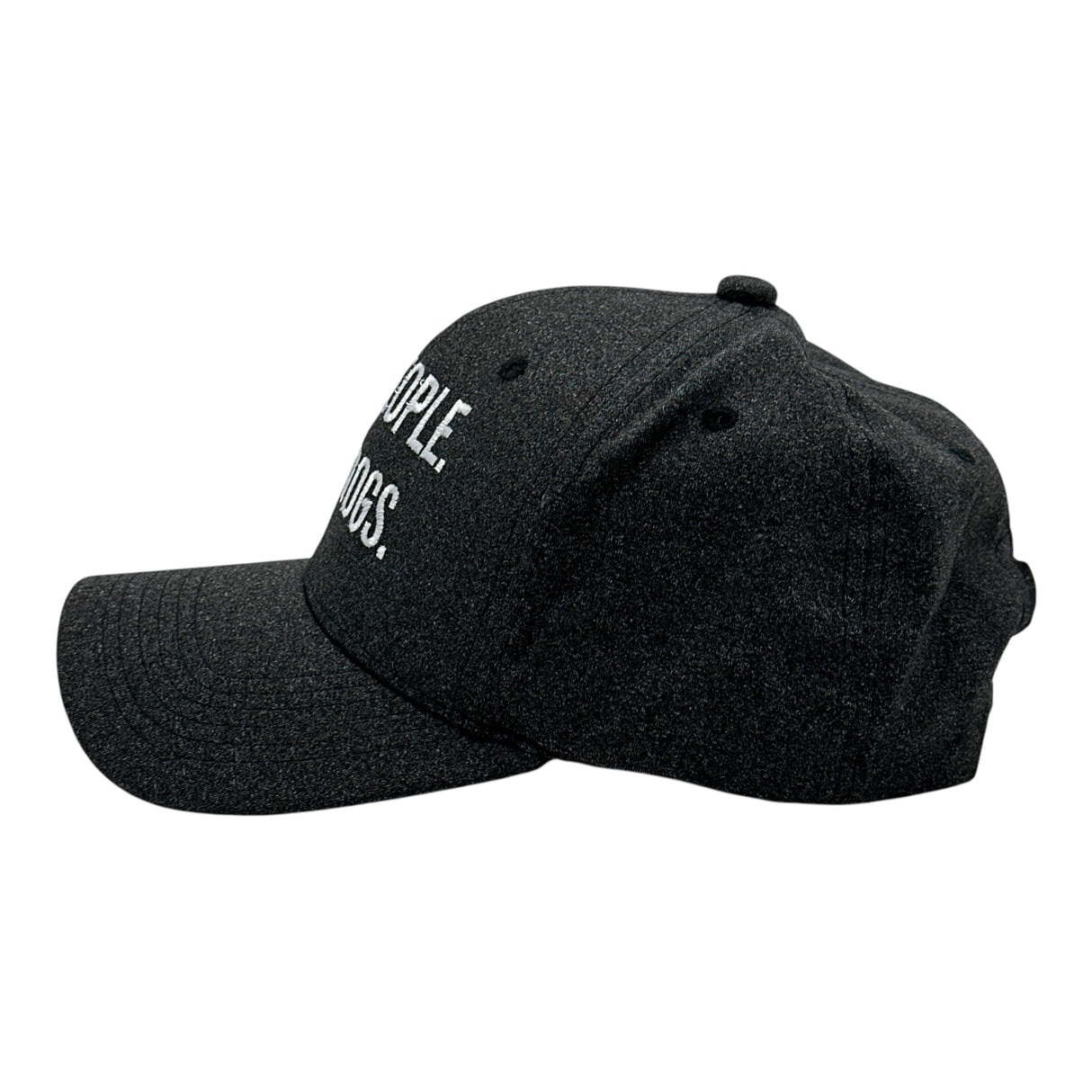 Less People More Dogs Hat Funny Sarcastic Pet Puppy Graphic Novelty Cap