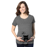 Maternity I Think I Might Be Pregnant Tshirt Funny Sarcastic Preggers Tee For Mother