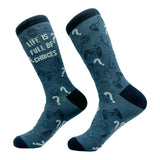 Men's I Paused My Game For This Socks Funny Nerdy Video Game Novelty Footwear