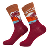 Women's Livin The Dream Socks Cool Relaxing Vacation Vibes Footwear