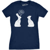 Womens You Should Get That Looked At Easter T Shirt Funny Chocolate Bunny Tee