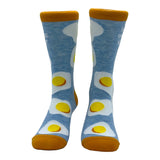 Women's Look On The Sunny Side Socks Funny Breakfast Eggs Joke Footwear