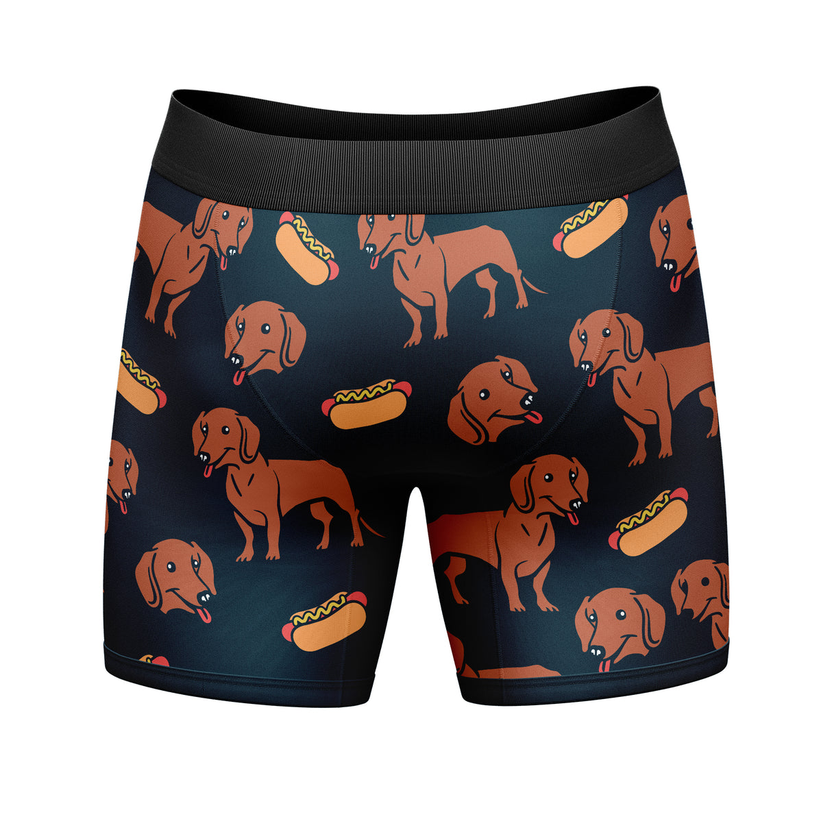 Mens My Dog Thinks Im Cool Boxer Briefs Funny Saying Cool Graphic Underwear Guys