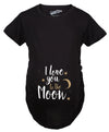 Maternity I Love You To The Moon Cute Maternity Shirts Announce Pregnancy Shirt Fun