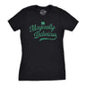 Womens Magically Delicious T Shirt Funny Irish Tee