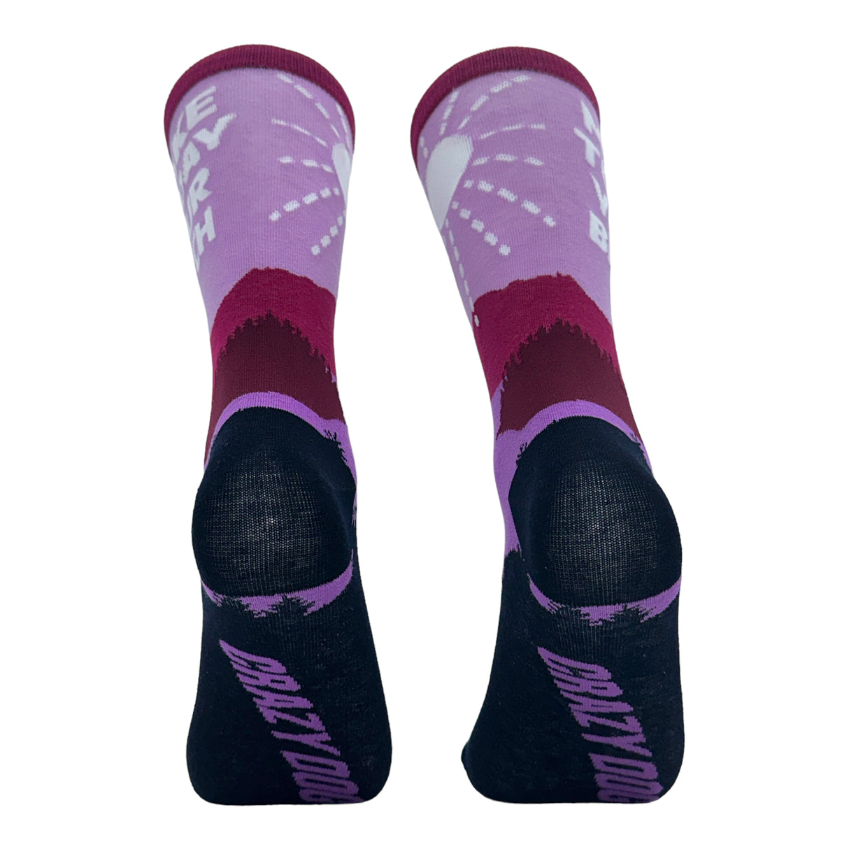 Women's Make Today Your Bitch Socks Funny Offensive Motivational Joke Footwear