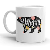 Mama Bear Floral Mug Cute Mothers Day Coffee Cup - 11oz