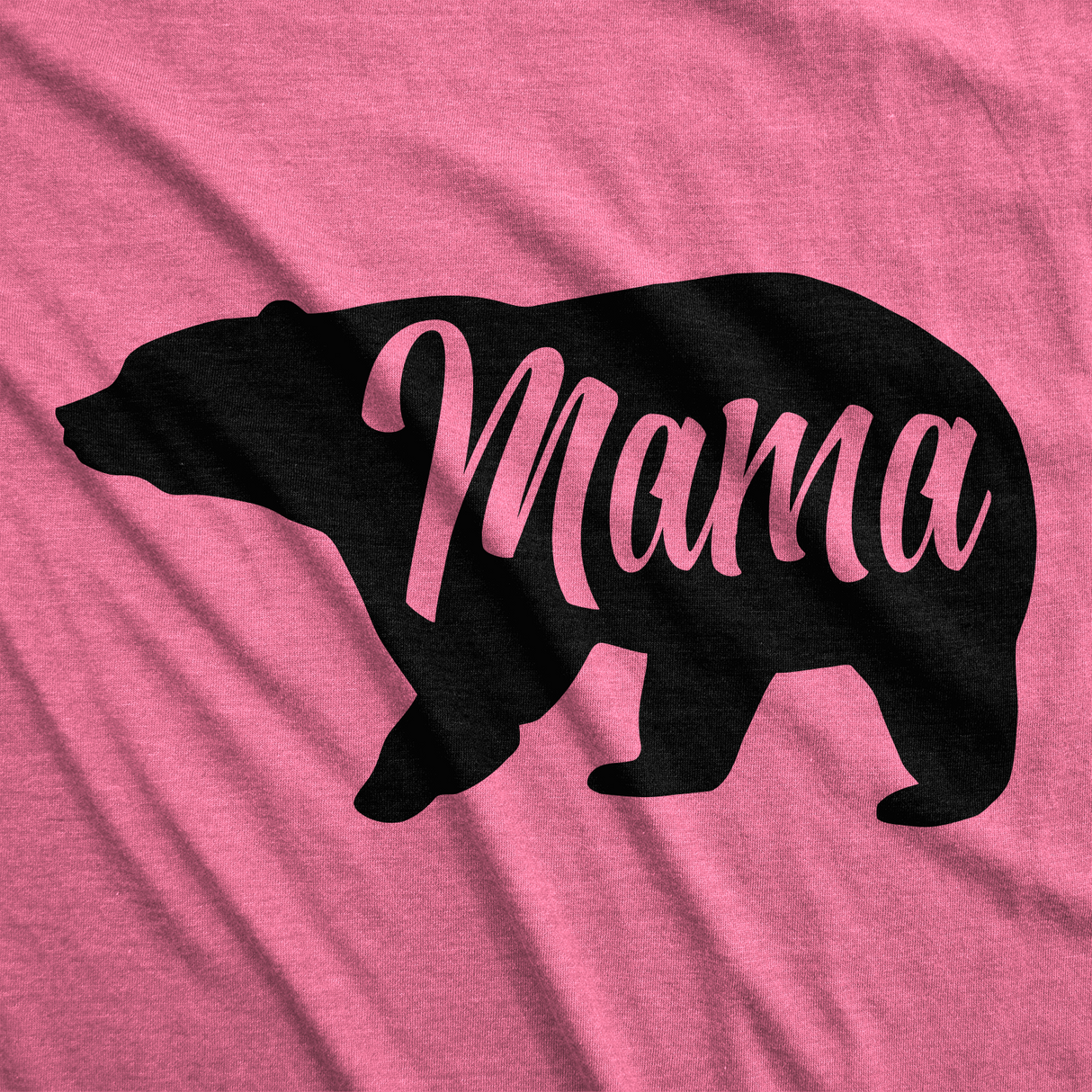 Womens Mama Bear T shirt Cute Funny Best Mom of Boys Girls Cool Mother Tee