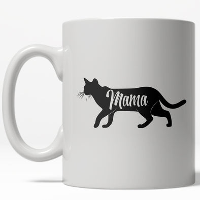 Mama Cat Mug Funny Mothers Day Grandmother Kitty Coffee Cup - 11oz