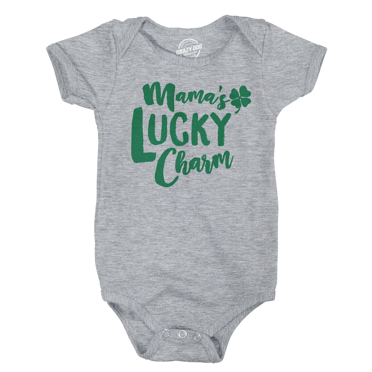 Baby Mamas Lucky Charm Funny Irish Shamrock Saint Patricks Day Infant Bodysuit