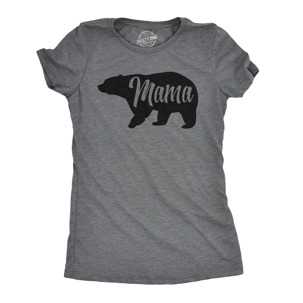 Womens Mama Bear T shirt Cute Funny Best Mom of Boys Girls Cool Mother Tee