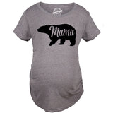 Maternity Mama Bear Funny Pregnancy T shirt Novelty Gift for Mom Mothers Day