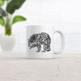 Mama Bear Text Mug Funny Sarcastic Mothers Day Graphic Novelty Coffee Cup-11oz