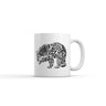 Mama Bear Text Mug Funny Sarcastic Mothers Day Graphic Novelty Coffee Cup-11oz