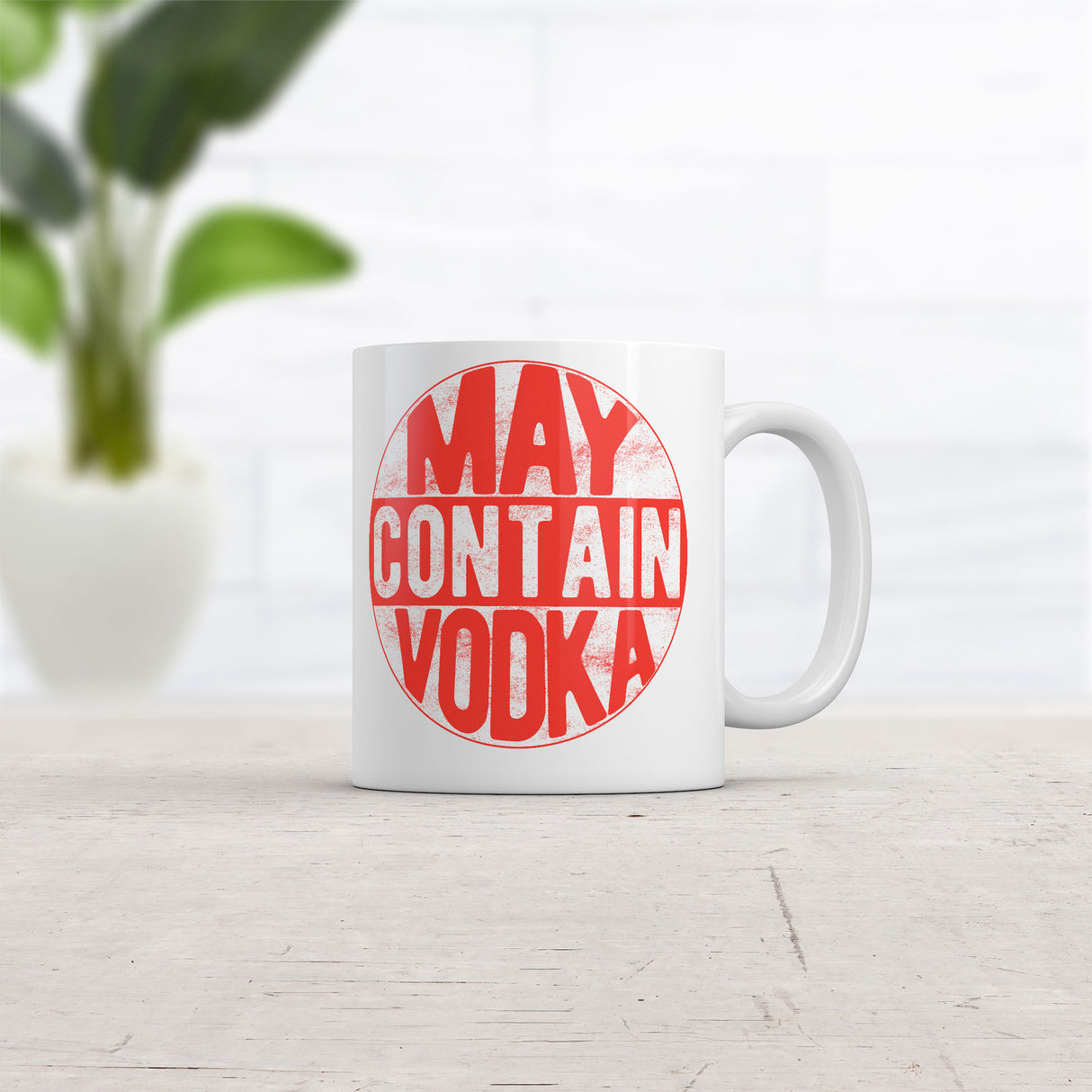 May Contain Vodka Mug Funny Sarcastic Drinking Novelty Coffee Cup-11oz