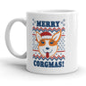 Merry Corgmas Mug Funny Christmas Corgi Dog Coffee Cup - 11oz