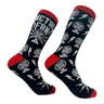 Men's Metal Fan Socks Funny Heavy Music Air Blowing Fans Joke Footwear