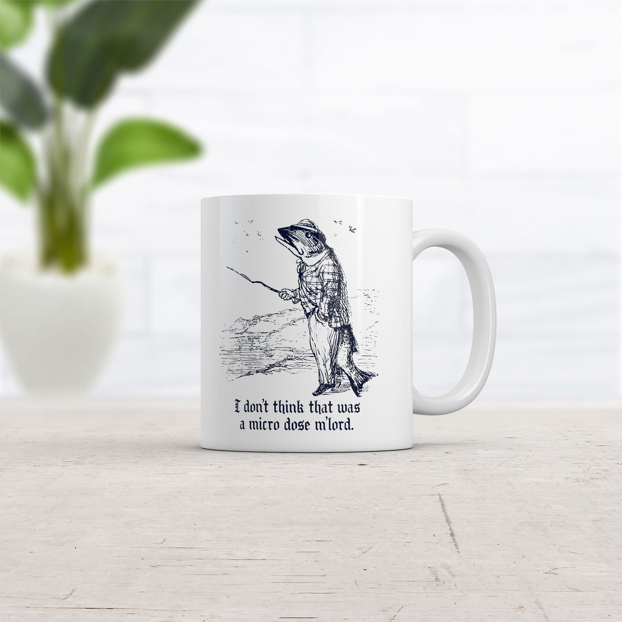 I Dont Think That Was A Microdose Mlord Mug Funny Sarcastic 420 Graphic Novelty Coffee Cup-11oz