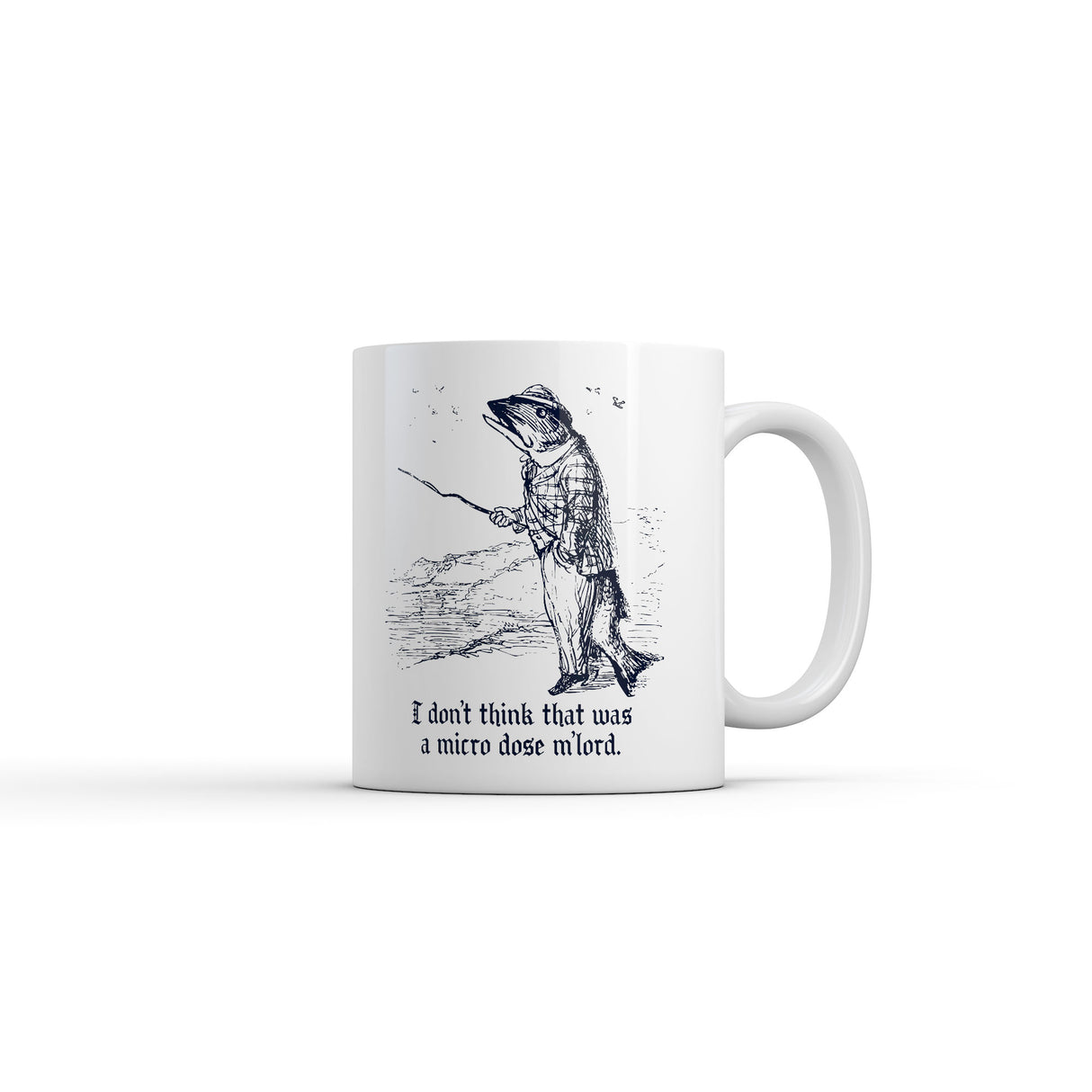 I Dont Think That Was A Microdose Mlord Mug Funny Sarcastic 420 Graphic Novelty Coffee Cup-11oz