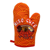 Miso Cute Oven Mitt Funny Cute Japanesse Soup Novelty Kitchen Pot Holder