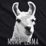 Womens Mama Llama Tshirt Hilarious Zoo Animal Tee For Mom