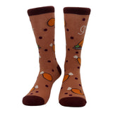 Women's Moist Socks Funny Thanksgiving Turkey Dinner Novelty Joke Footwear