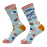 Women's Im Mommy Not Your B Socks Funny Offensive Mothers Day Novelty Footwear