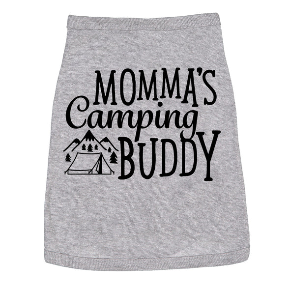 Dog Shirt Mommas Camping Buddy Cute Clothes For Pet Puppy