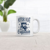 Motor Boat Captain Mug Funny Sarcastic Sailor Graphic Novelty Coffee Cup-11oz