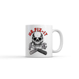 Mr Fix It Mug Funny Sarcastic Mechanic Graphic Novelty Coffee Cup-11oz