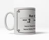 Cup of Hot Chocolate Priceless Funny Weight Value Ceramic Coffee Drinking Mug  - 11oz