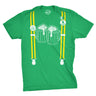 Suspenders Beer Mugs Men's Tshirt