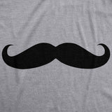 Ask Me About My Mustache Flip Men's Tshirt