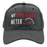 My Give A Shit Meter Hat Funny Sarcastic Novelty Baseball Cap